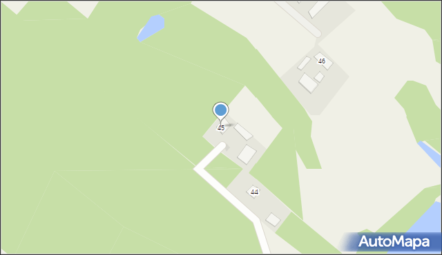 Mlewo, Mlewo, 45, mapa Mlewo