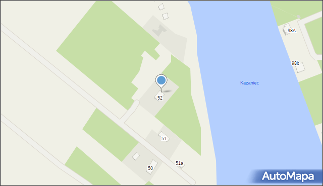 Mlewo, Mlewo, 52a, mapa Mlewo