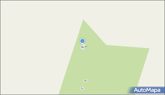 Młochów, Młodości, 68, mapa Młochów