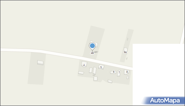 Młodawin Dolny, Młodawin Dolny, 4a, mapa Młodawin Dolny