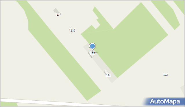 Młodochów, Młodochów, 135, mapa Młodochów