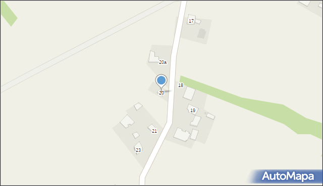 Młodochów, Młodochów, 20, mapa Młodochów