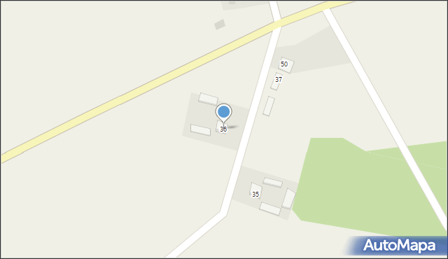 Młodocin, Młodocin, 36, mapa Młodocin