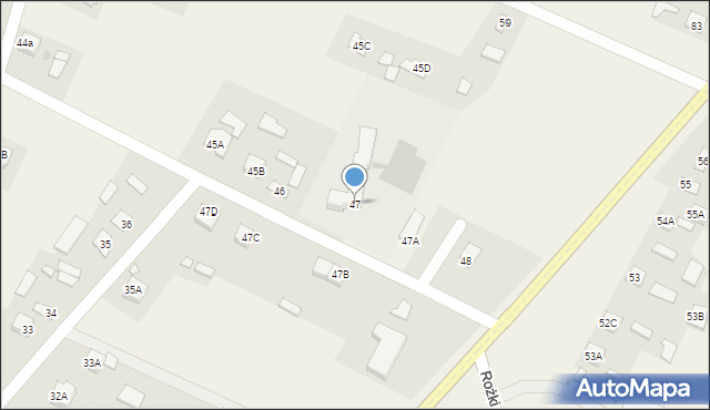 Młodocin Mniejszy, Młodocin Mniejszy, 47, mapa Młodocin Mniejszy