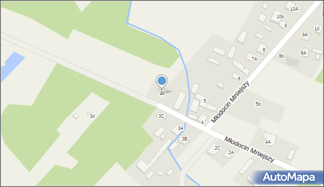 Młodocin Mniejszy, Młodocin Mniejszy, 4b, mapa Młodocin Mniejszy