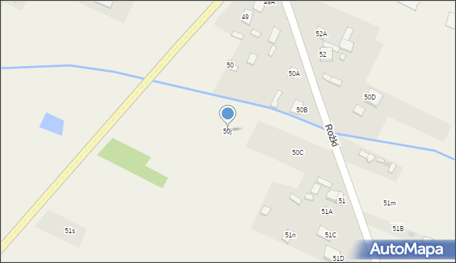 Młodocin Mniejszy, Młodocin Mniejszy, 50j, mapa Młodocin Mniejszy