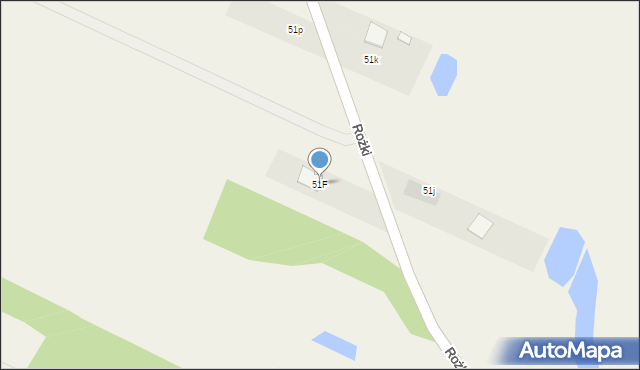 Młodocin Mniejszy, Młodocin Mniejszy, 51F, mapa Młodocin Mniejszy