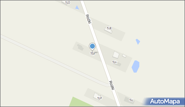 Młodocin Mniejszy, Młodocin Mniejszy, 51p, mapa Młodocin Mniejszy