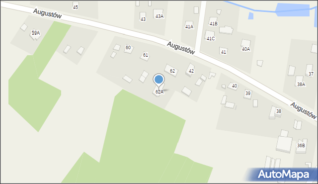 Młodocin Mniejszy, Młodocin Mniejszy, 62A, mapa Młodocin Mniejszy