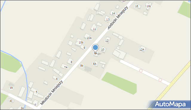 Młodocin Mniejszy, Młodocin Mniejszy, 9B, mapa Młodocin Mniejszy