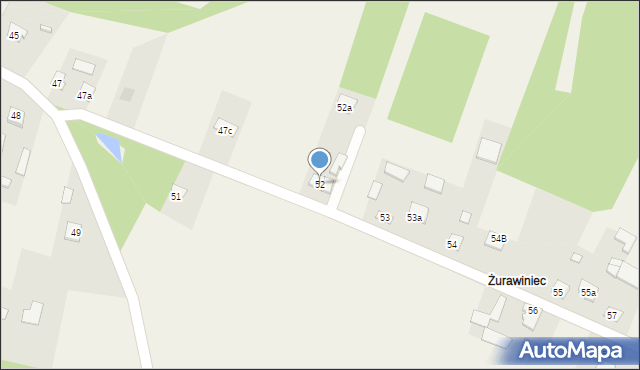 Młodocin Większy, Młodocin Większy, 52, mapa Młodocin Większy