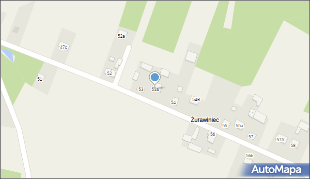 Młodocin Większy, Młodocin Większy, 53a, mapa Młodocin Większy
