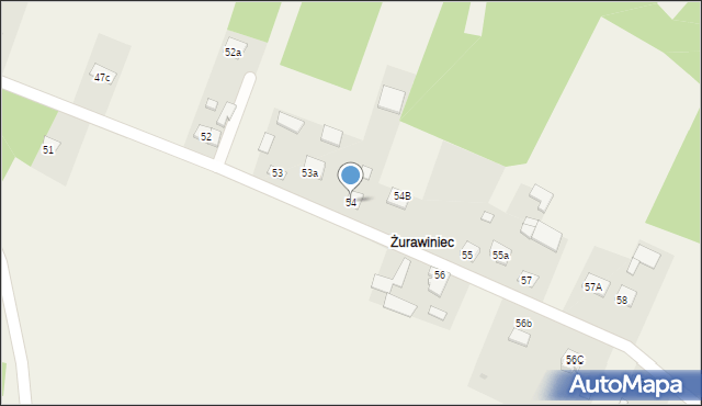 Młodocin Większy, Młodocin Większy, 54, mapa Młodocin Większy