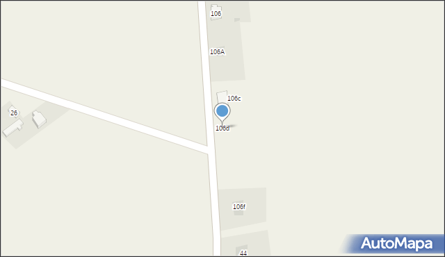 Młodojewo, Młodojewo, 106d, mapa Młodojewo