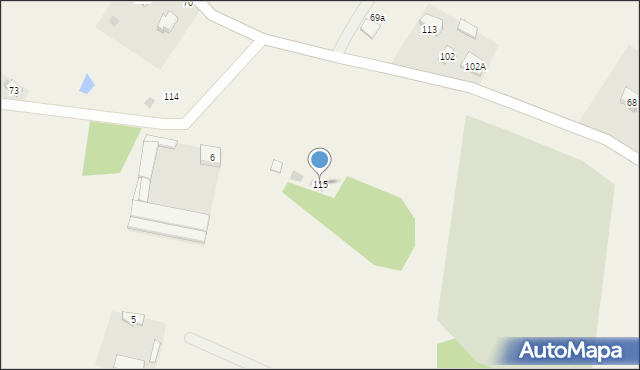 Młodojewo, Młodojewo, 115, mapa Młodojewo