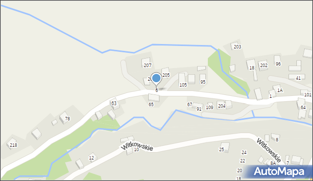 Młodów, Młodów, 6, mapa Młodów