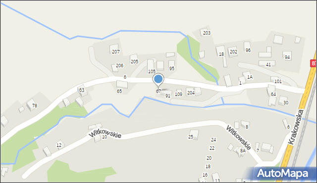 Młodów, Młodów, 67, mapa Młodów