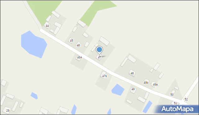 Młodynie Górne, Młodynie Górne, 47, mapa Młodynie Górne