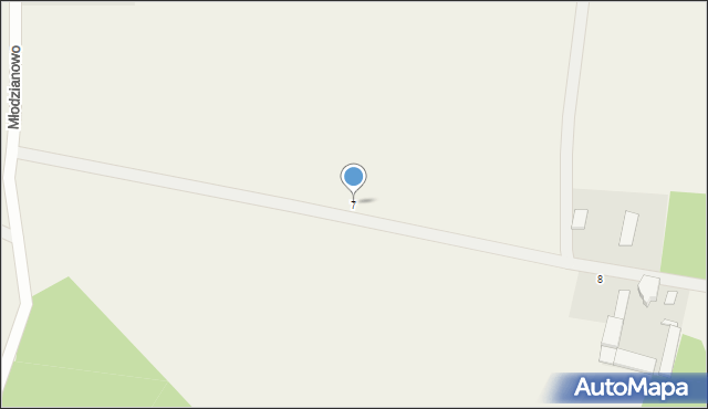 Młodzianowo, Młodzianowo, 7, mapa Młodzianowo