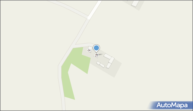 Młodziejów, Młodziejów, 25, mapa Młodziejów