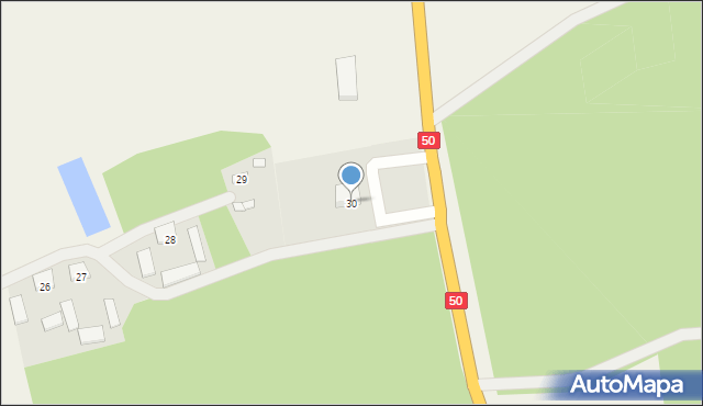 Młodzieszynek, Młodzieszynek, 30, mapa Młodzieszynek