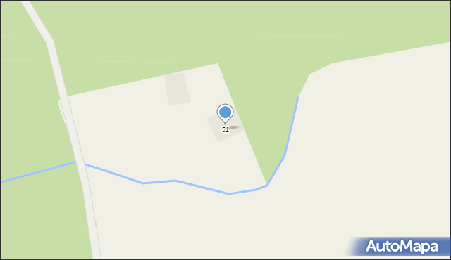 Młodzikówko, Młodzikówko, 51, mapa Młodzikówko