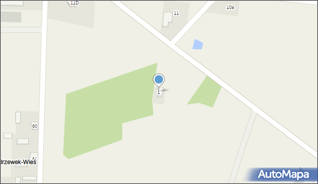 Młoszów, Młoszów, 1, mapa Młoszów