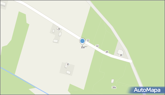 Młoszów, Młoszów, 30a, mapa Młoszów
