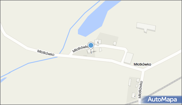 Młotkówko, Młotkówko, 6, mapa Młotkówko