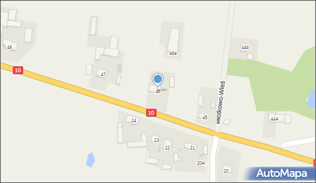 Młotkowo-Wieś, Młotkowo-Wieś, 46, mapa Młotkowo-Wieś