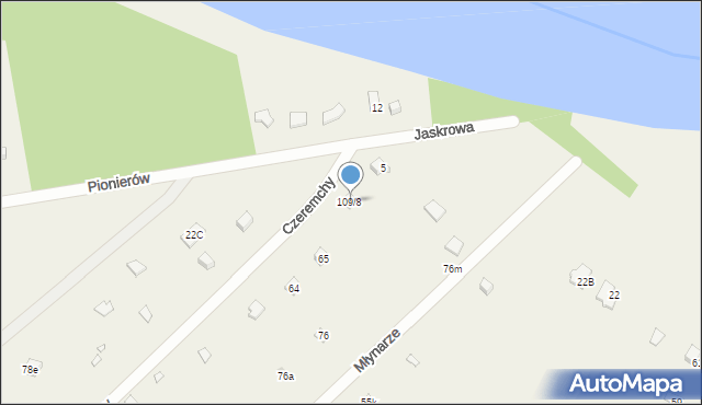 Młynarze, Młynarze, 109/8, mapa Młynarze