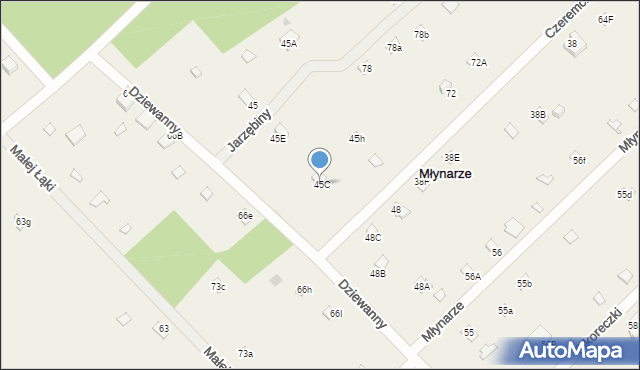 Młynarze, Młynarze, 45C, mapa Młynarze