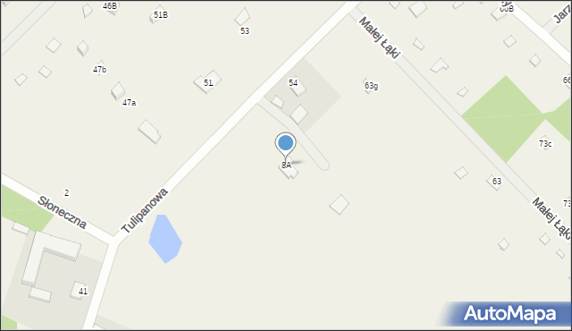 Młynarze, Młynarze, 8A, mapa Młynarze