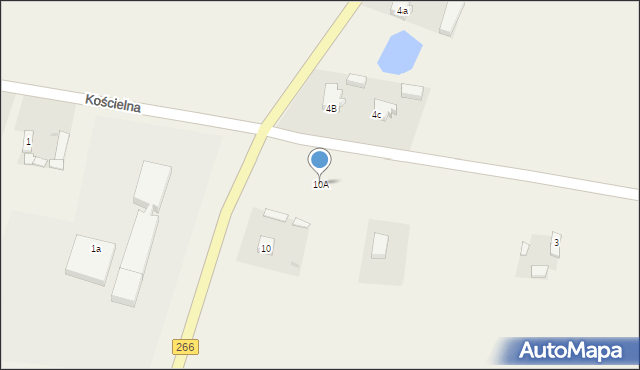 Młynek, Młynek, 10A, mapa Młynek