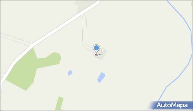 Młynek, Młynek, 26, mapa Młynek