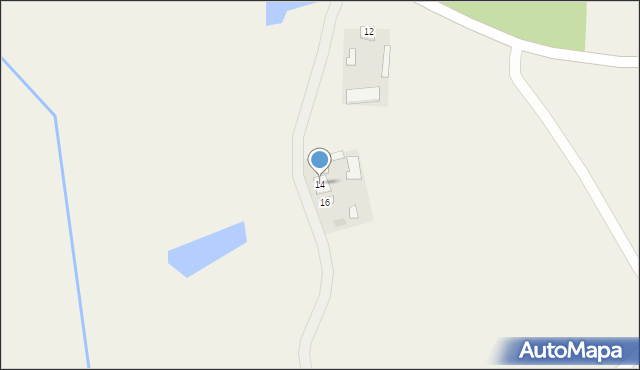 Młyniska, Młyniska, 14, mapa Młyniska