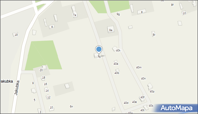 Młyniska, Młyniska, 7b, mapa Młyniska