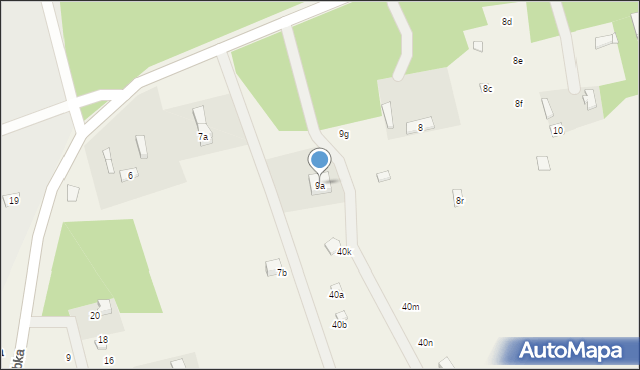 Młyniska, Młyniska, 9a, mapa Młyniska
