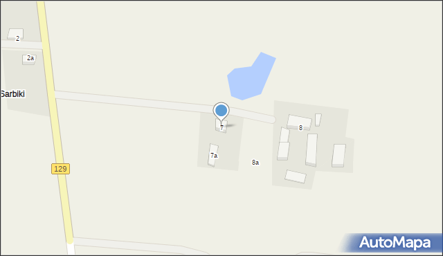 Młyniska, Młyniska, 7, mapa Młyniska