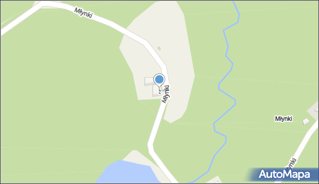 Młynki, Młynki, 2, mapa Młynki