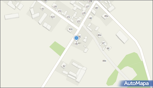 Młynkowo, Młynkowo, 91, mapa Młynkowo