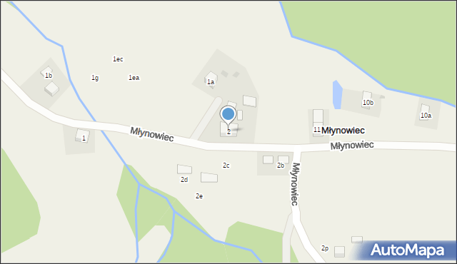 Młynowiec, Młynowiec, 2, mapa Młynowiec