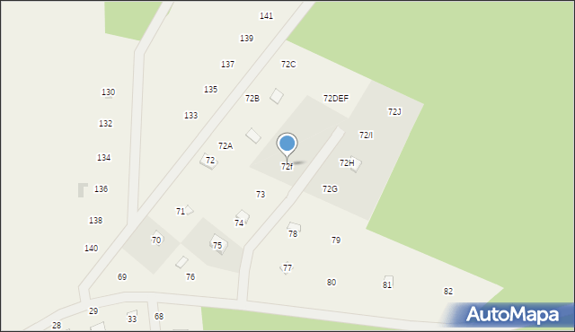 Młyńsk, Młyńsk, 72f, mapa Młyńsk