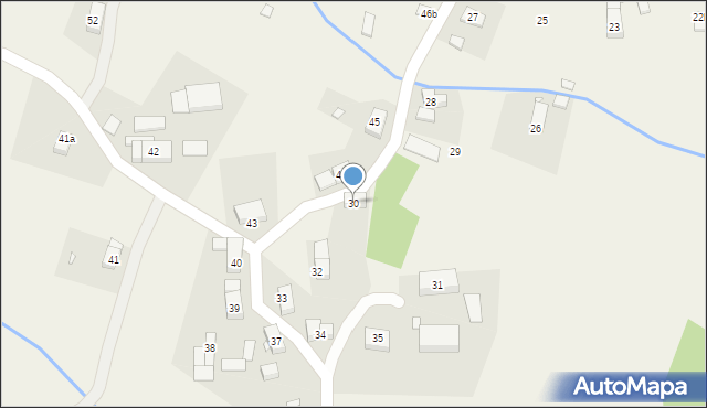Młyńsko, Młyńsko, 30, mapa Młyńsko