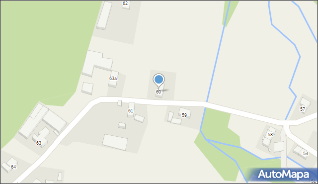 Młyńsko, Młyńsko, 60, mapa Młyńsko