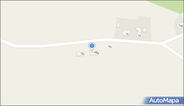 Młyńsko, Młyńsko, 76b, mapa Młyńsko