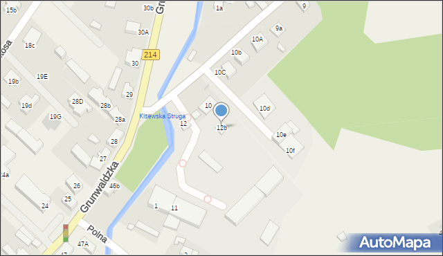 Nowa Wieś Lęborska, Młynarska, 12b, mapa Nowa Wieś Lęborska