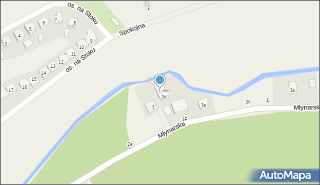 Nowa Wieś Lęborska, Młynarska, 3e, mapa Nowa Wieś Lęborska