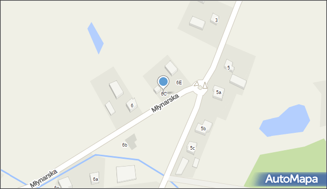 Nowa Wieś Lęborska, Młynarska, 6C, mapa Nowa Wieś Lęborska