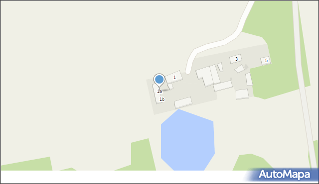 Płośnica, Młyńska, 1a, mapa Płośnica